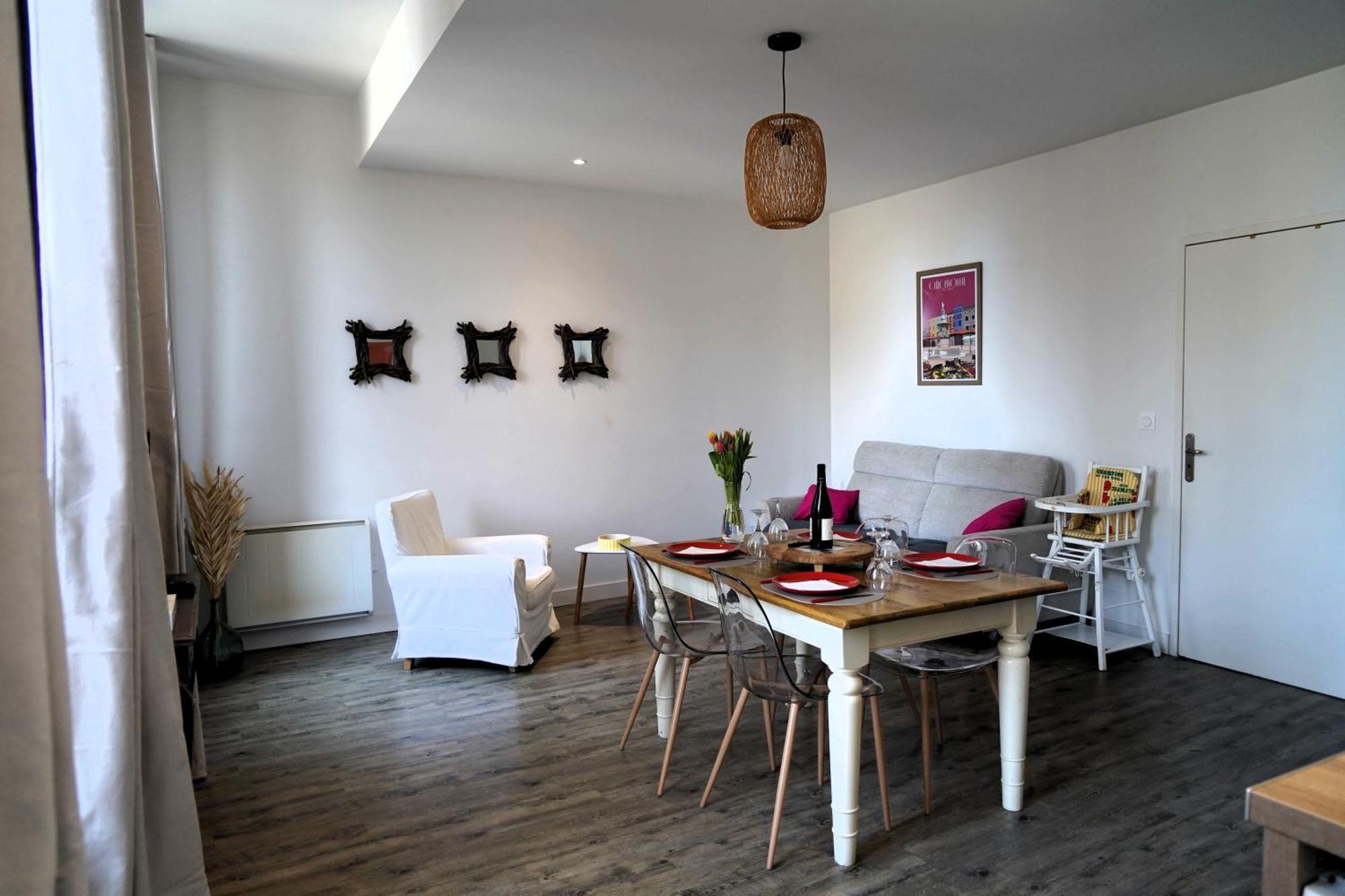 La Magie De Carnot Meuble De Tourisme 3 Etoiles Apartment Carcassonne Exterior photo